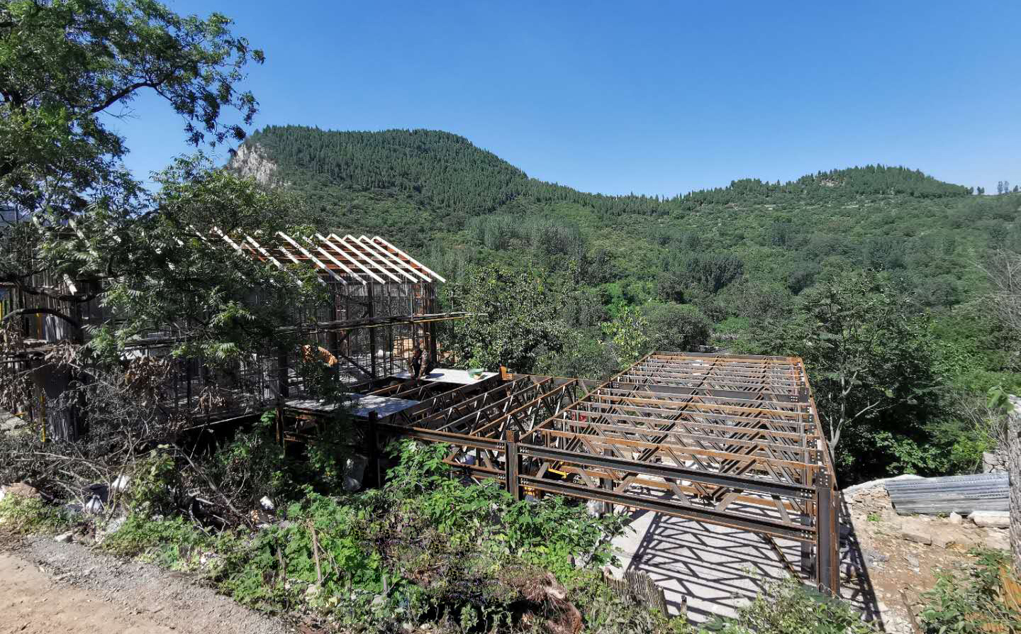 集術(shù)建筑結(jié)構(gòu)產(chǎn)品結(jié)合民宿項目再開絢麗花朵 ——張泗溝文旅項目